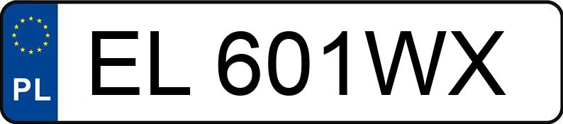 Numer rejestracyjny EL 601WX posiada VOLVO XC 90 - EL601WX