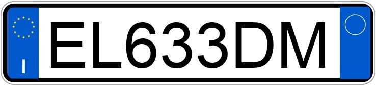 Numer rejestracyjny EL633DM posiada SMART fortwo 2a serie