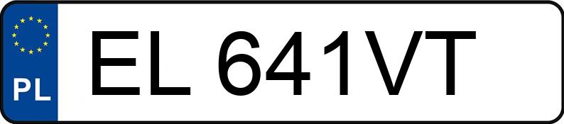 Numer rejestracyjny EL 641VT posiada HYUNDAI ix35 - EL641VT
