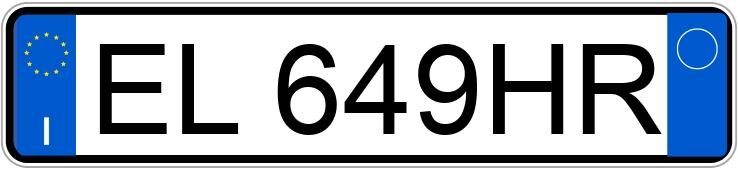 Numer rejestracyjny EL649HR posiada RENAULT Scenic 3a serie