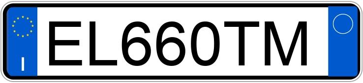 Numer rejestracyjny EL660TM posiada FORD Fiesta 6a serie