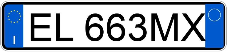 Numer rejestracyjny EL663MX posiada AUDI A4 4a serie Numer rejestracyjny EL663MX posiada AUDI A4 4a serie