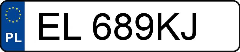 Numer rejestracyjny EL 689KJ posiada SKODA Fabia II 1.2 MR`11 E5 HTP Fun - EL689KJ