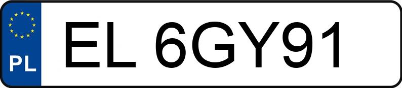 Numer rejestracyjny EL 6GY91 posiada HONDA ACCORD - EL6GY91 Numer rejestracyjny EL 6GY91 posiada HONDA ACCORD - EL6GY91