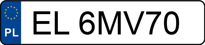 Numer rejestracyjny EL 6MV70 posiada MERCEDES-BENZ CLK 320 CDI - EL6MV70 Numer rejestracyjny EL 6MV70 posiada MERCEDES-BENZ CLK 320 CDI - EL6MV70