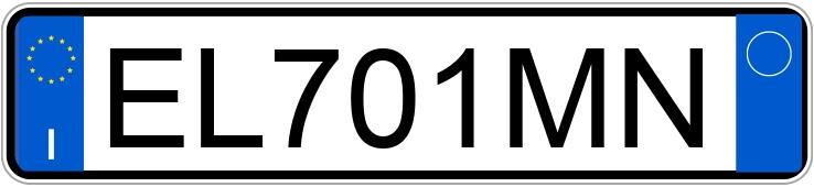 Numer rejestracyjny EL701MN posiada MINI Mini 3a serie Numer rejestracyjny EL701MN posiada MINI Mini 3a serie