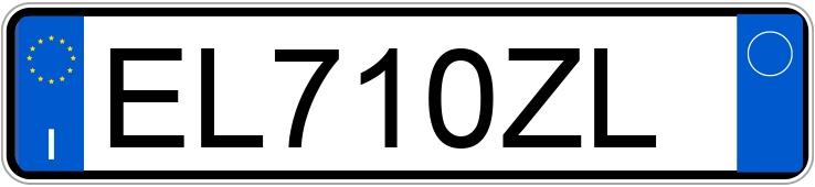 Numer rejestracyjny EL710ZL posiada AUDI A4 4a serie