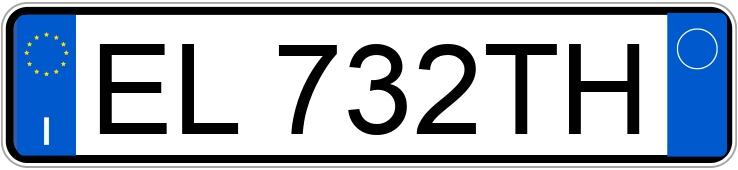 Numer rejestracyjny EL732TH posiada OPEL Meriva 2a serie Numer rejestracyjny EL732TH posiada OPEL Meriva 2a serie