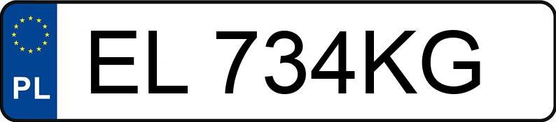 Numer rejestracyjny EL 734KG posiada TOYOTA AURIS - EL734KG Numer rejestracyjny EL 734KG posiada TOYOTA AURIS - EL734KG