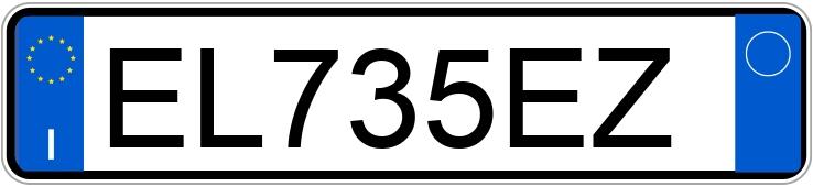 Numer rejestracyjny EL735EZ posiada HYUNDAI ix35