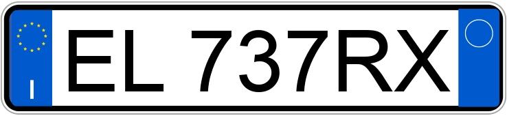 Numer rejestracyjny EL737RX posiada FORD Fiesta 5a serie Numer rejestracyjny EL737RX posiada FORD Fiesta 5a serie