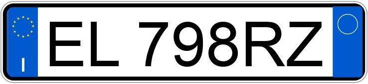 Numer rejestracyjny EL798RZ posiada ALFA ROMEO Giulietta Numer rejestracyjny EL798RZ posiada ALFA ROMEO Giulietta