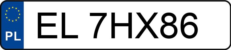 Numer rejestracyjny EL 7HX86 posiada SUZUKI Swift 1.4 VVT SHVS MR`17 E6 Sport - EL7HX86 Numer rejestracyjny EL 7HX86 posiada SUZUKI Swift 1.4 VVT SHVS MR`17 E6 Sport - EL7HX86