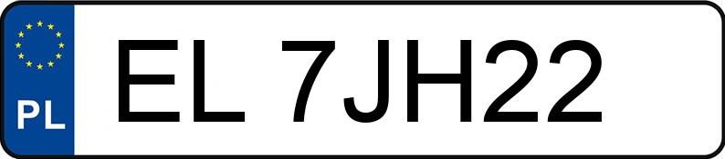 Numer rejestracyjny EL 7JH22 posiada OPEL INSIGNIA LIMOUSINE HB - EL7JH22 Numer rejestracyjny EL 7JH22 posiada OPEL INSIGNIA LIMOUSINE HB - EL7JH22