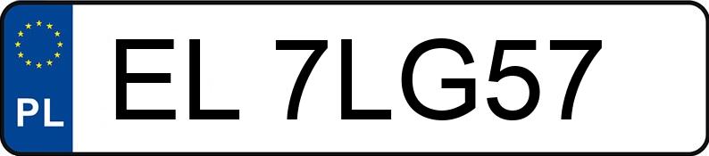 Numer rejestracyjny EL 7LG57 posiada SKODA FABIA COMBI - EL7LG57 Numer rejestracyjny EL 7LG57 posiada SKODA FABIA COMBI - EL7LG57