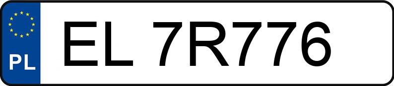 Numer rejestracyjny EL 7R776 posiada SKODA FABIA - EL7R776 Numer rejestracyjny EL 7R776 posiada SKODA FABIA - EL7R776