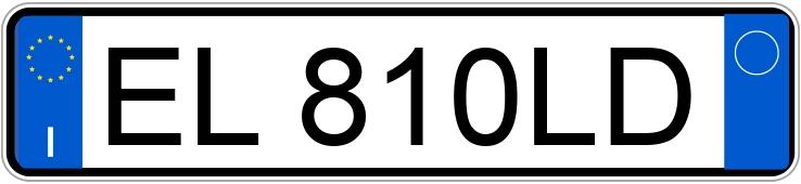 Numer rejestracyjny EL810LD posiada ALFA ROMEO Giulietta