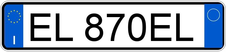 Numer rejestracyjny EL870EL posiada VOLKSWAGEN Polo 5a serie