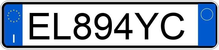 Numer rejestracyjny EL894YC posiada NISSAN Micra 4a serie Numer rejestracyjny EL894YC posiada NISSAN Micra 4a serie