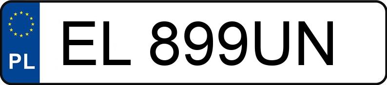 Numer rejestracyjny EL 899UN posiada BMW 318i Kat. E36 318i Kat. E36 - EL899UN