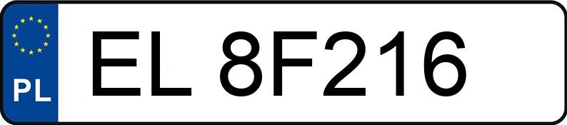 Numer rejestracyjny EL 8F216 posiada CITROEN C3 Aircross 1.2 MR`17 E6 Feel - EL8F216