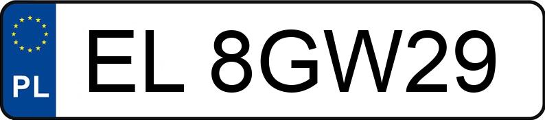 Numer rejestracyjny EL 8GW29 posiada AUDI RS3 Quattro 2.5 TFSI MR`16 E6 8V S tronic - EL8GW29 Numer rejestracyjny EL 8GW29 posiada AUDI RS3 Quattro 2.5 TFSI MR`16 E6 8V S tronic - EL8GW29