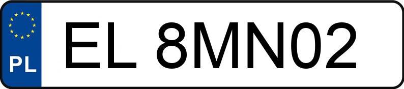 Numer rejestracyjny EL 8MN02 posiada TOYOTA TOYOTA YARIS - EL8MN02 Numer rejestracyjny EL 8MN02 posiada TOYOTA TOYOTA YARIS - EL8MN02
