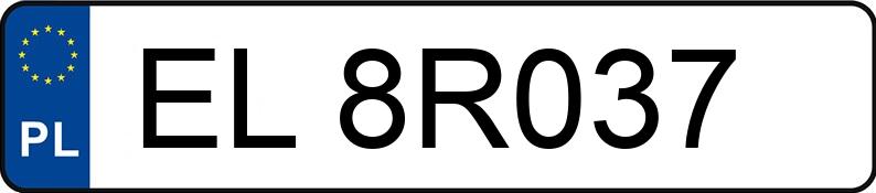 Numer rejestracyjny EL 8R037 posiada PEUGEOT 5008 1.5 HDI MR`17 E6 Allure 130 S&S Aut. - EL8R037