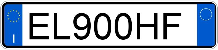 Numer rejestracyjny EL900HF posiada VOLKSWAGEN Polo 5a serie