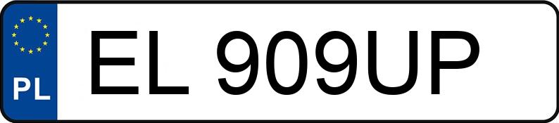 Numer rejestracyjny EL909UP posiada BMW Seria 5 520i Kat. MR`95 E39