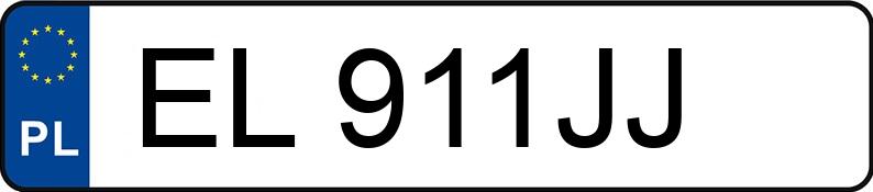 Numer rejestracyjny EL 911JJ posiada PORSCHE 911 Carrera Coupe (997) MR`08 E4 GT2 - EL911JJ