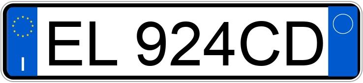 Numer rejestracyjny EL924CD posiada OPEL Corsa 4a serie Numer rejestracyjny EL924CD posiada OPEL Corsa 4a serie