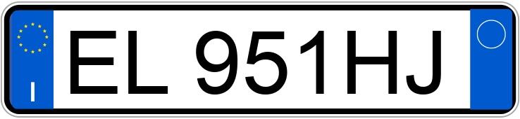 Numer rejestracyjny EL951HJ posiada VOLKSWAGEN Polo 5a serie