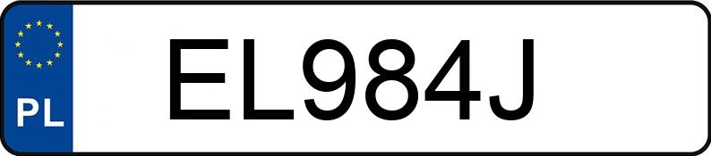 Numer rejestracyjny EL 984J posiada SUZUKI Skutery do 50 ccm TS 50 XK - EL984J