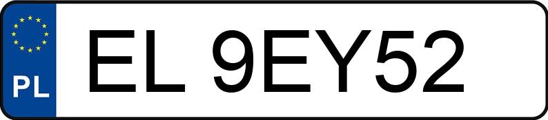 Numer rejestracyjny EL 9EY52 posiada TOYOTA Avensis Sedan MR`06 E4 Sol Aut. - EL9EY52 Numer rejestracyjny EL 9EY52 posiada TOYOTA Avensis Sedan MR`06 E4 Sol Aut. - EL9EY52