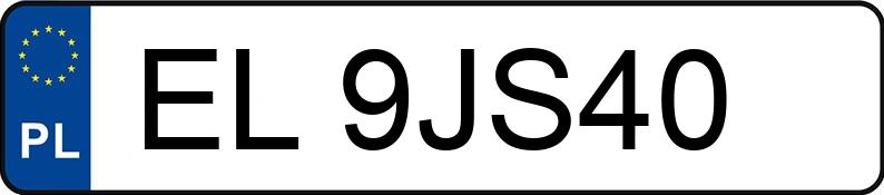 Numer rejestracyjny EL 9JS40 posiada BMW M550I XDRIVE - EL9JS40