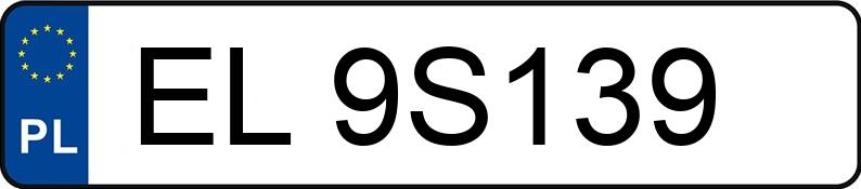 Numer rejestracyjny EL 9S139 posiada SKODA Fabia II 1.4 MR`07 E4 Fun - EL9S139