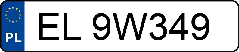 Numer rejestracyjny EL 9W349 posiada FIAT Grande Punto 1.4 MR`05 E4 Active - EL9W349 Numer rejestracyjny EL 9W349 posiada FIAT Grande Punto 1.4 MR`05 E4 Active - EL9W349