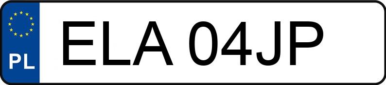 Numer rejestracyjny ELA 04JP posiada ASTRA - ELA04JP Numer rejestracyjny ELA 04JP posiada ASTRA - ELA04JP