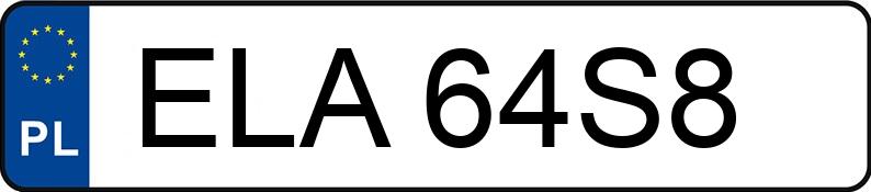 Numer rejestracyjny ELA 64S8 posiada BMW 320I - ELA64S8 Numer rejestracyjny ELA 64S8 posiada BMW 320I - ELA64S8
