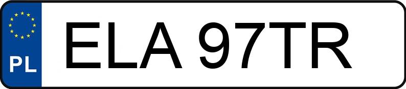 Numer rejestracyjny ELA 97TR posiada FORD Focus C-Max 1.6 TDCi MR`03 E3 Trend - ELA97TR Numer rejestracyjny ELA 97TR posiada FORD Focus C-Max 1.6 TDCi MR`03 E3 Trend - ELA97TR