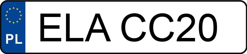 Numer rejestracyjny ELA CC20 posiada MITSUBISHI Outlander 2.0 DI-D DPF MR`07 E4 Instyle 4WD - ELACC20