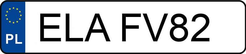 Numer rejestracyjny ELA FV82 posiada RENAULT Twingo 1.2 MR`08 E4 Authentique 60 - ELAFV82