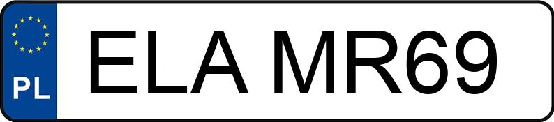 Registreringsnummeret ELA MR69 har TOYOTA Aygo 1.0 MR`14 E5 Aygo - ELAMR69