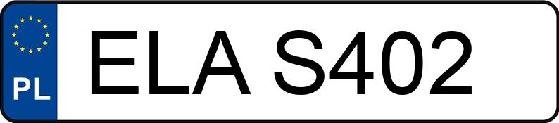 Numer rejestracyjny ELA S402 posiada DAEWOO / FSO Polonez Caro 1.6 Kat. MR`94 GLi - ELAS402