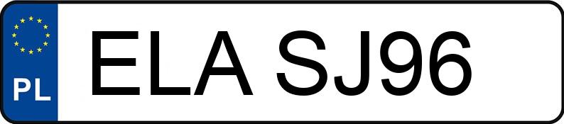 Numer rejestracyjny ELA SJ96 posiada FORD Focus 1.6 TDCi MR`11 E5 Titanium - ELASJ96 Numer rejestracyjny ELA SJ96 posiada FORD Focus 1.6 TDCi MR`11 E5 Titanium - ELASJ96