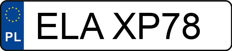 Numer rejestracyjny ELA XP78 posiada BMW 318D - ELAXP78