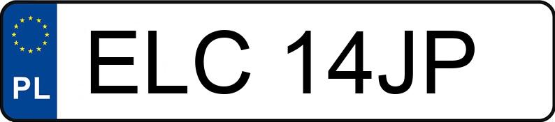 Numer rejestracyjny ELC 14JP posiada SKODA OCTAVIA - ELC14JP Numer rejestracyjny ELC 14JP posiada SKODA OCTAVIA - ELC14JP