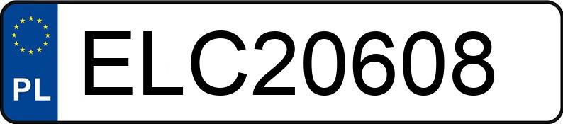 Numer rejestracyjny ELC 20608 posiada FIAT STILO - ELC20608