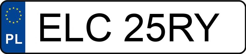 Numer rejestracyjny ELC 25RY posiada OPEL Astra II 1.7 DTI MR`98 Njoy - ELC25RY